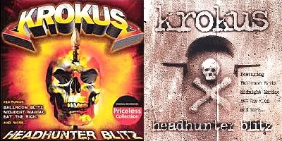 Krokus - Headhunter Blitz Album Cover