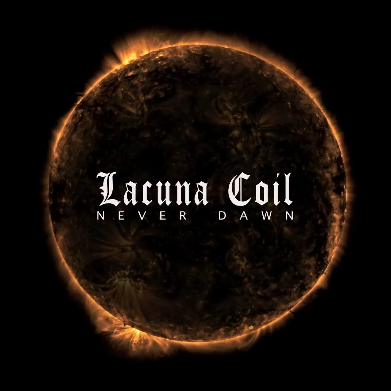 Lacuna Coil - Never Dawn Album Cover