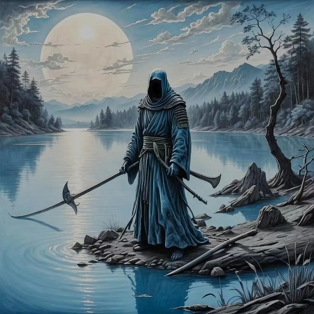 Lake of Silence - The Last Warrior Album Cover