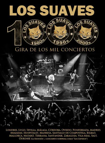 Los Suaves - Gira de los 1000 conciertos Album Cover