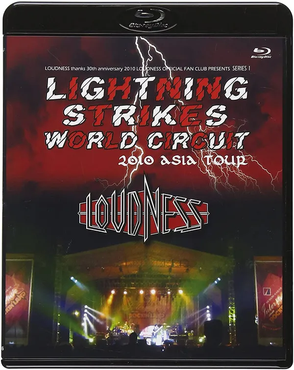 Loudness - Lighting Strikes World Circuit 2010 Asia Tour Album Cover