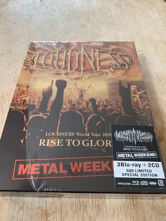 Loudness - Loudness World Tour 2018 - Rise to Glory - Metal Weekend Album Cover