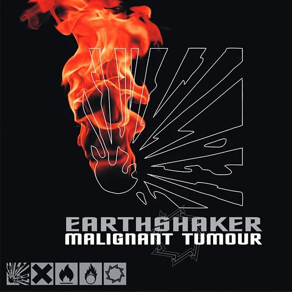 Malignant Tumour - Earthshaker Album Cover