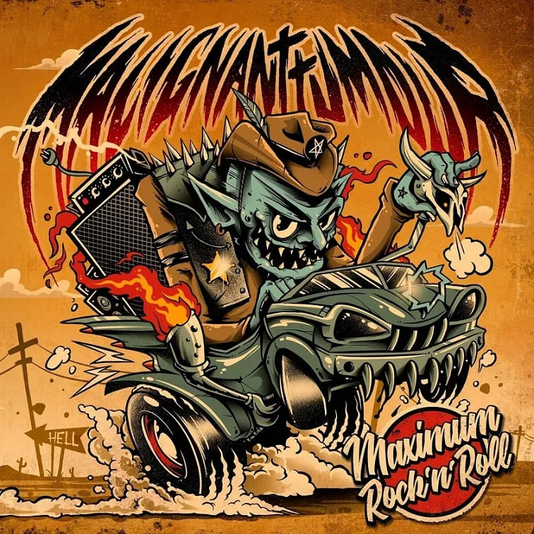 Malignant Tumour - Maximum Rock'n'Roll Album Cover