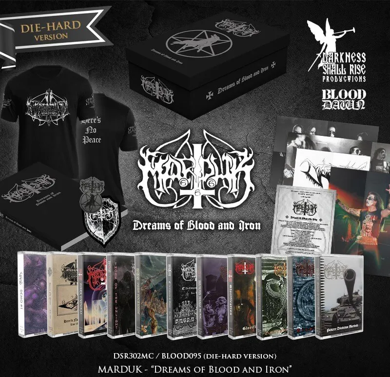 Marduk - Dreams of Blood and Iron Album Cover