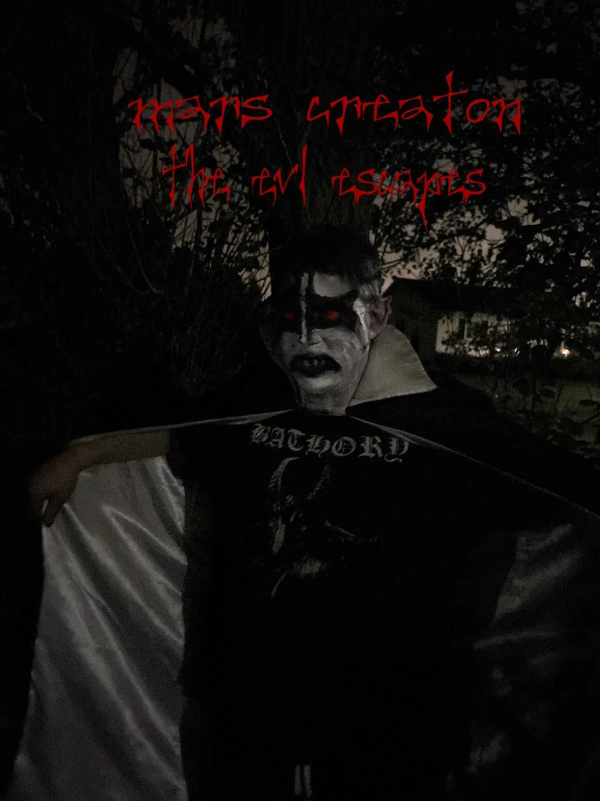 Mars Creation - The evil escapes Album Cover