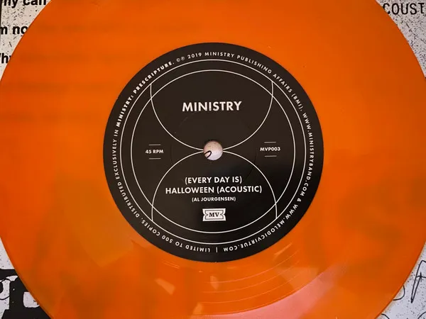 Ministry - (Every Day Is) Halloween (Acoustic) Album Cover