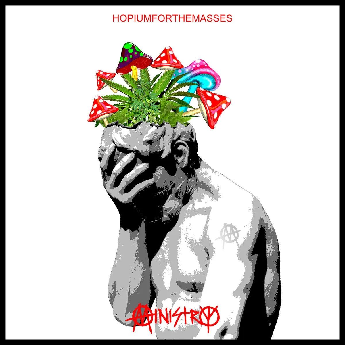 Ministry - Hopiumforthemasses Album Cover