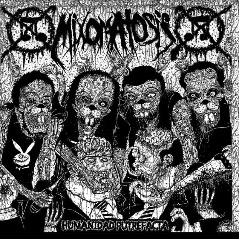 Mixomatosis - Humanidad putrefacta Album Cover