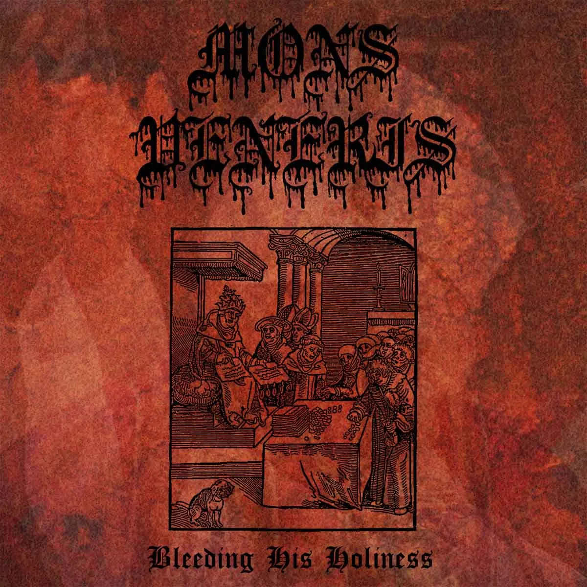 Mons Veneris - Bleeding His Holiness Album Cover