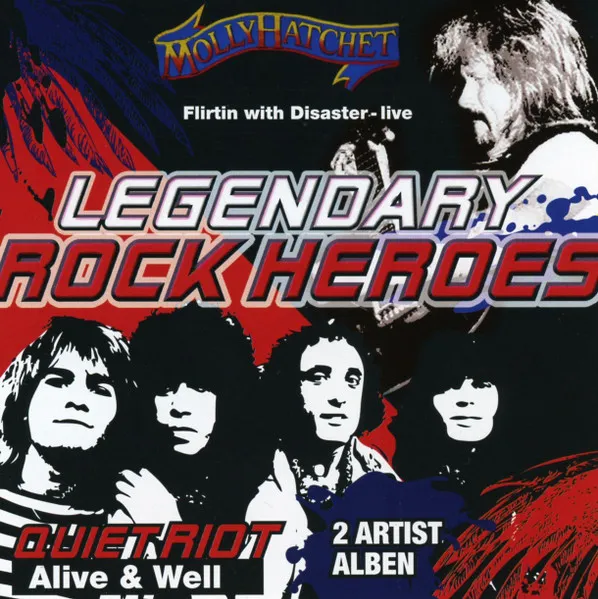 Quiet Riot - Legendary Rock Heroes Vol .1 Album Cover