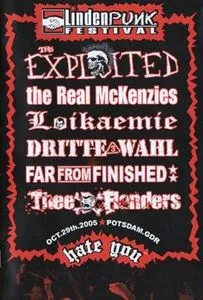 The Exploited - Linden Punk Festival Album Cover