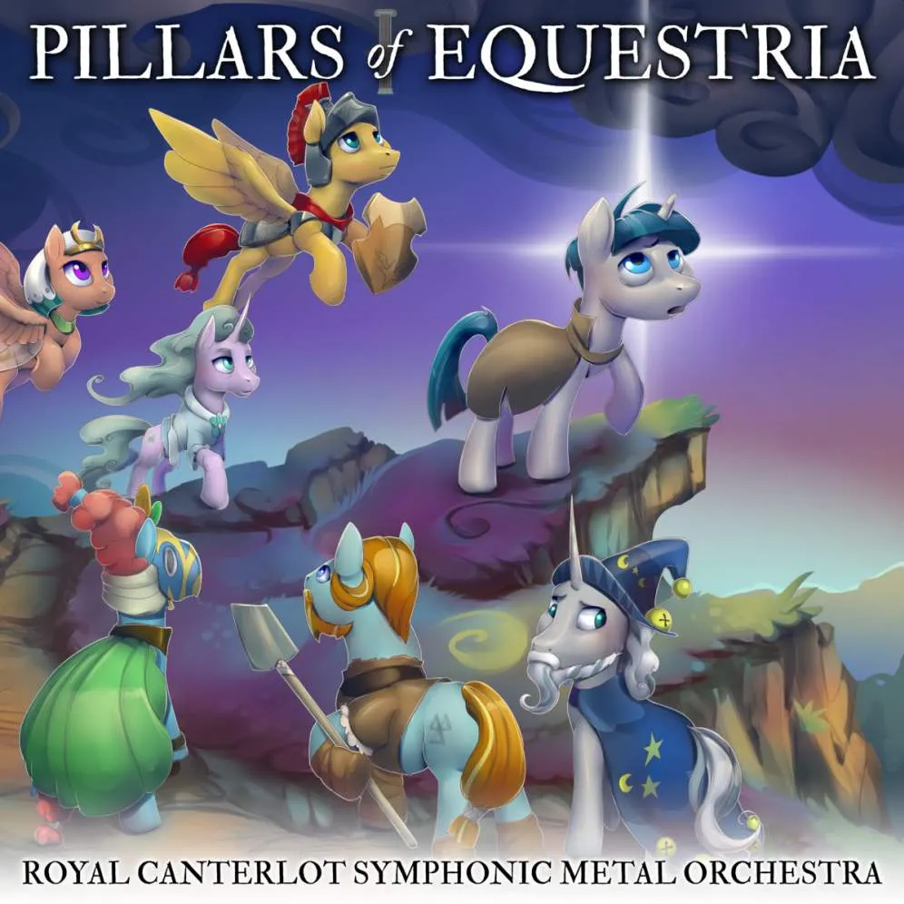 The L-Train - Pillars of Equestria Part One Album Cover